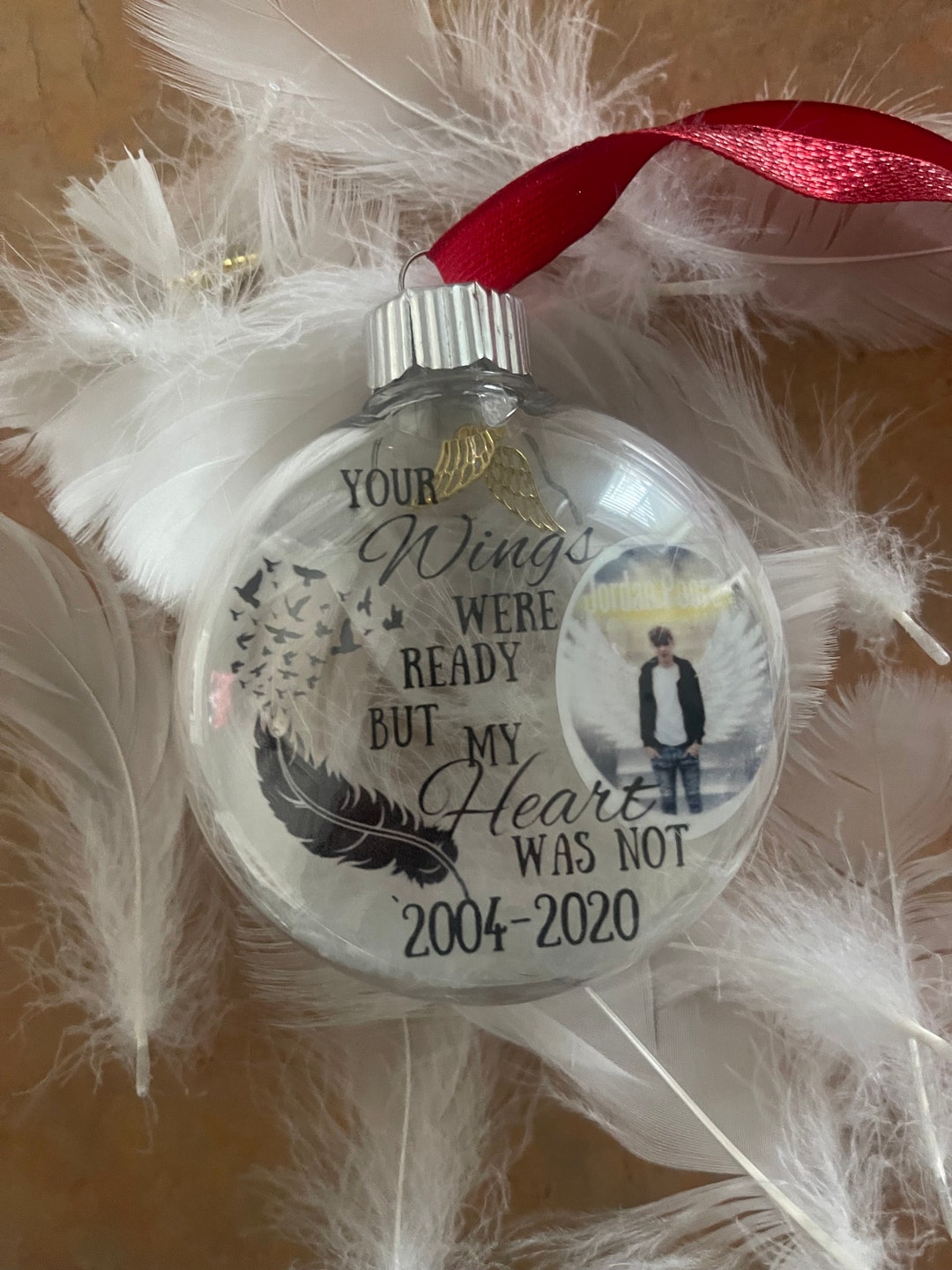 In Loving Memory Christmas Ornament, Custom Christmas Ornament