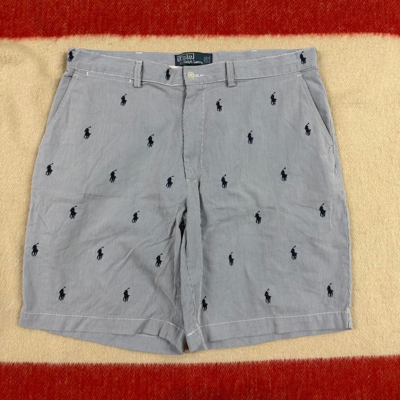 Vintage Embroidered Ralph Lauren Shorts - Etsy