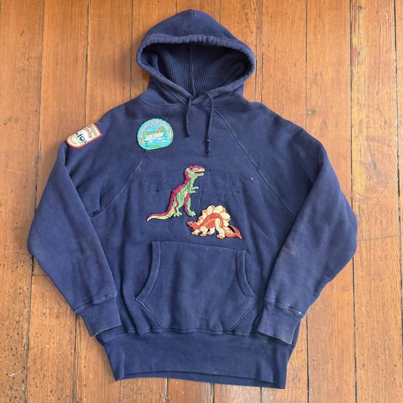 Vintage Double Face Hoodie - Etsy