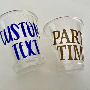 Bicchieri da shot personalizzati, bicchieri personalizzati, bicchieri di plastica personalizzati, bicchieri da 3 once, bicchieri per feste personalizzati, bicchieri di plastica per shot, bicchieri personalizzati, decorazioni per feste,