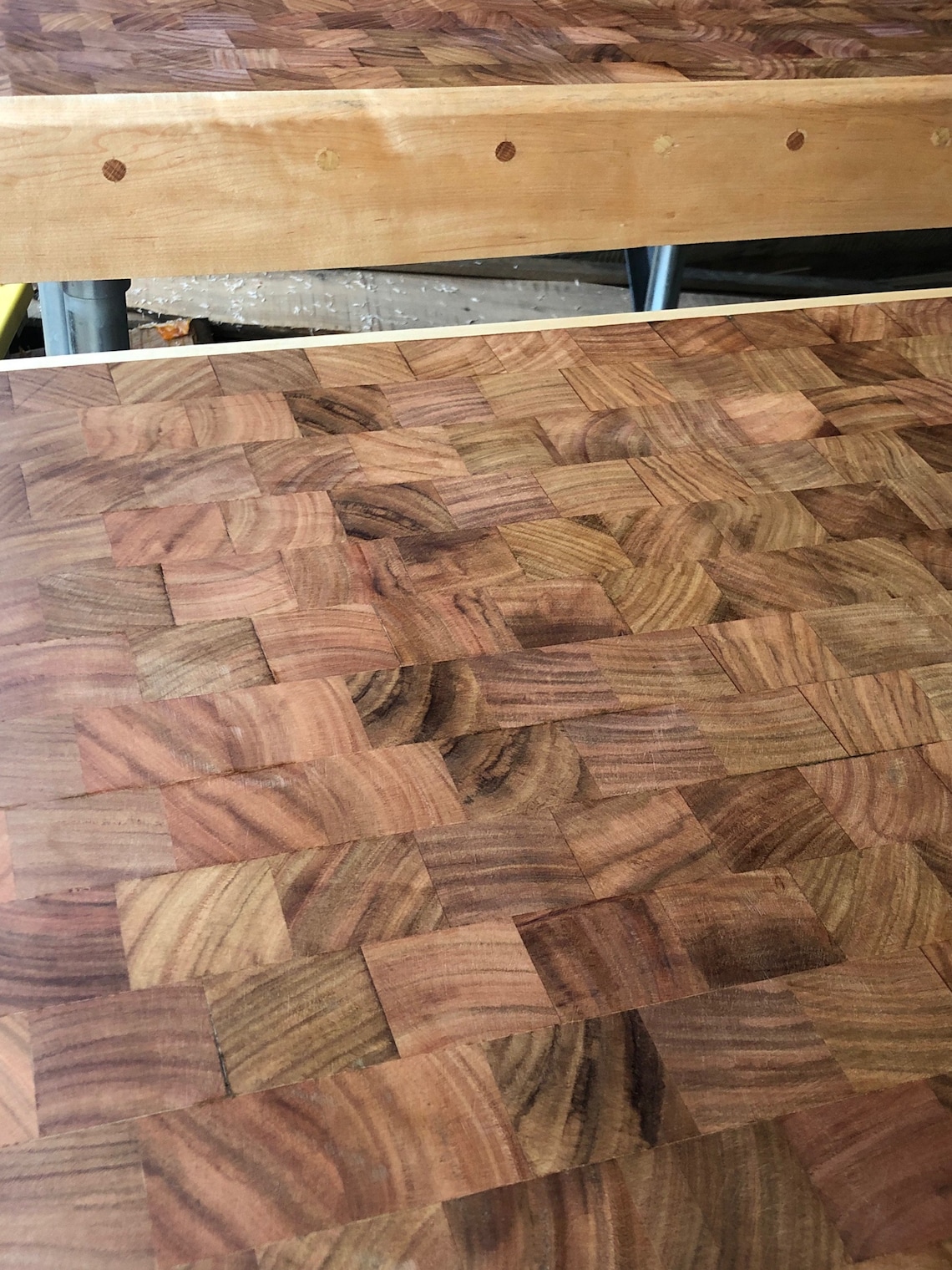 Solid Maple Butcher Block Table Etsy