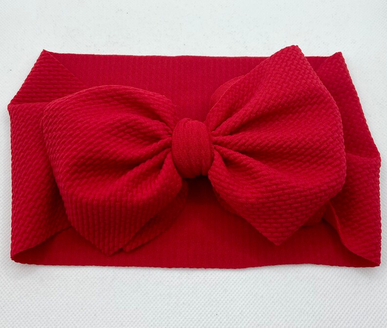 Red Bow Headwrap