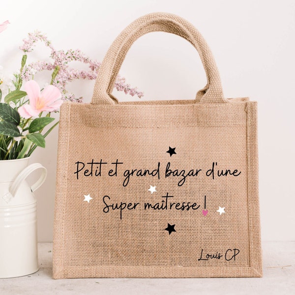 Sac maîtresse personnalisé