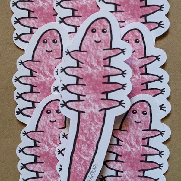 Demodex Sticker ~ Vet Tech Sticker ~ Microbiology Sticker ~ Dermatology Sticker ~ Vet Tech Gift ~ LVT Gift ~ Science Lover Gift