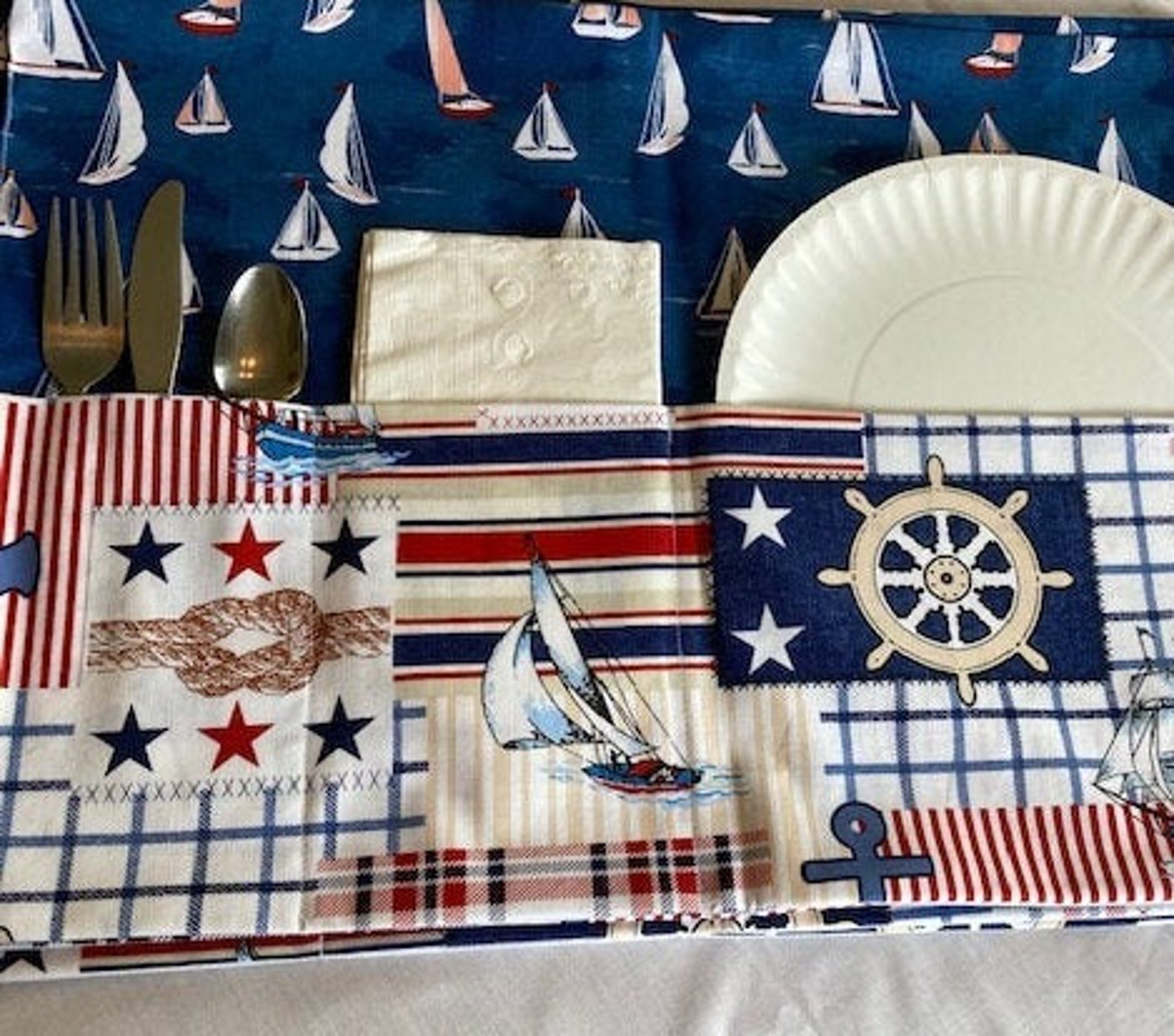 Picnic Placemats Summer Placemats Outdoor Placemats Etsy