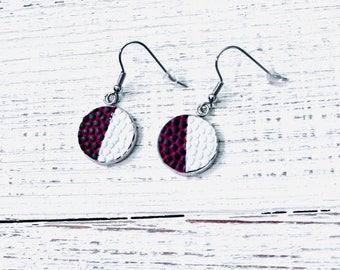 Authentic Football Earrings