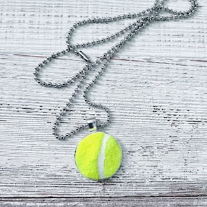 Authentic Real Tennis Ball Necklace