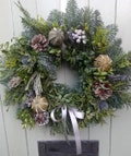 Fresh Christmas Door Wreath - Nordic Forest