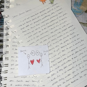 Cartas manuscritas de HeartStopper