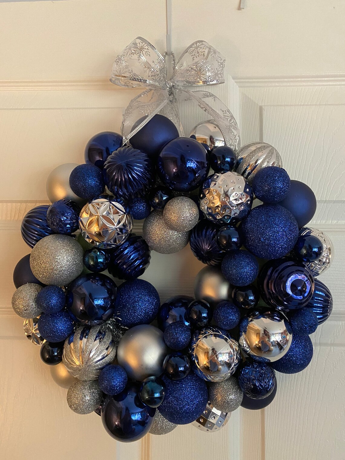 Christmas ball wreath  Etsy