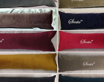 120cm Long Plush Velvet Draught Excluder Draft Wind Stopper Door Cushion