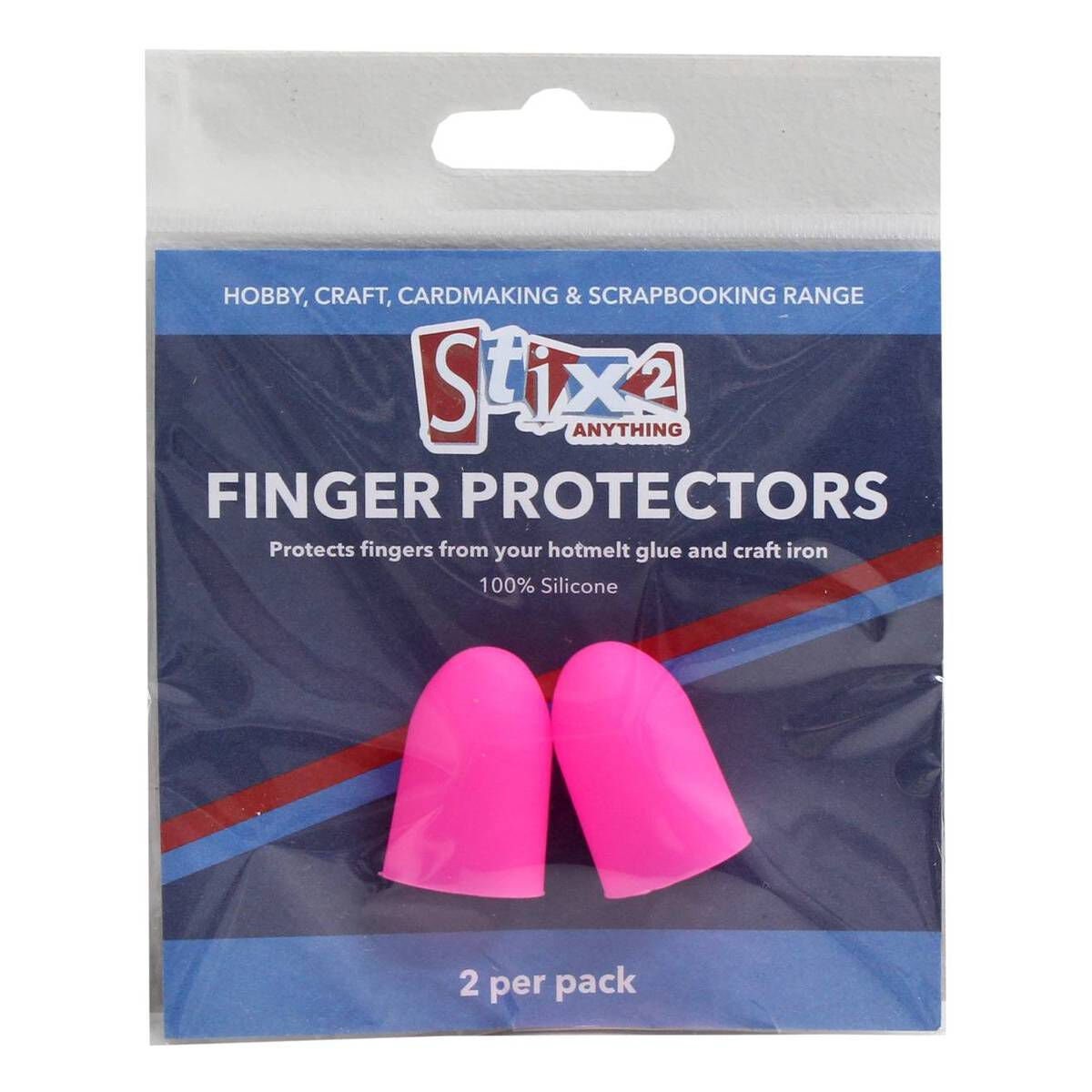 Needle Felting Finger Protectors, Finger Guards, Leather, One Pair 