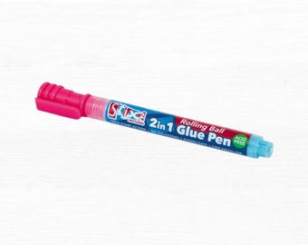 Stylo à colle, bille roulante, pointe fine, sans acide, photo sans danger