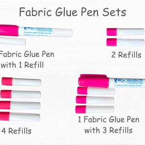 Fabric Glue Pen and Refills - No Pins Temporary Adhesive image 2