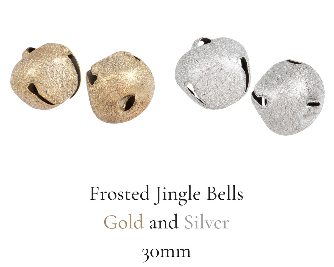 Jingle Bells, 5/8(15mm) 24 Pack Small Bells for Crafts DIY