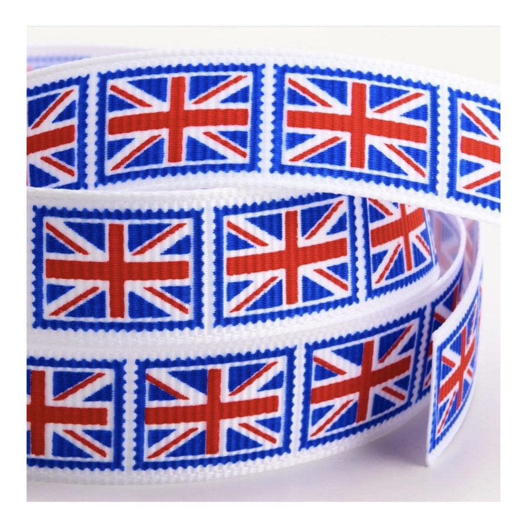SC4623 VE Day Gold 80 Years Union Jack Flag Backdrop Single Cardboard Cut Out Height 191cm