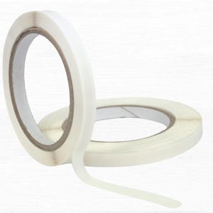 Doppelseitiges FingerLift-Tape - Breiten 5 mm und 10 mm - 50 m lang - Stark klebendes Handwerks-Tape