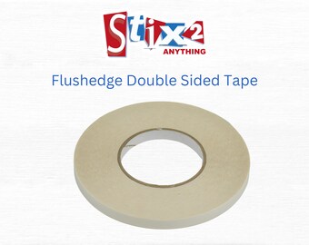 Double Sided Tape,Flushedge, Width 6mm, Length 25mtrs, Acid Free Craft Tape