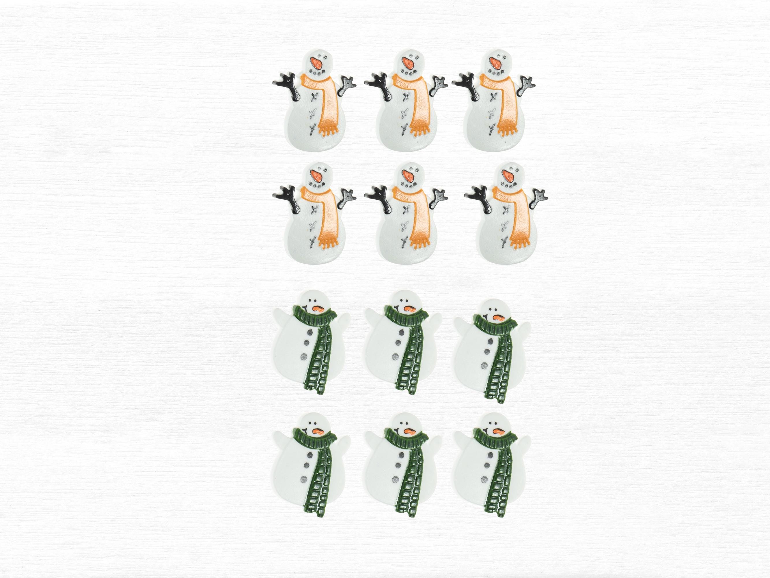 100 Bottoni In Legno A Forma Di Fiocco Di Neve - 1,8-2 Cm - Per Natale E Fai Da Te
