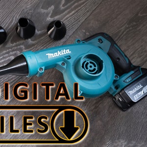 Makita Short Nozzle Blower 3D PRINTING FILES For DUB182Z DUB185 DUB185Z DUB186 MT403 LXT 18v Garden Leaf Suction Vacuum 123245-4