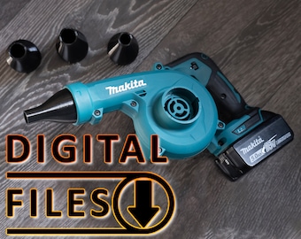 Makita Blower Short Nozzle 3D Printing Files (Digital Download)
