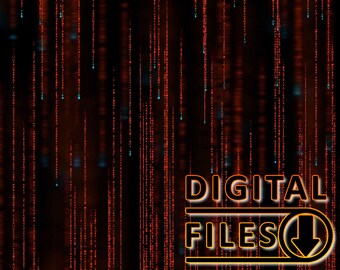 Matrix Code Rain Video Wallpaper (Seamless Loop in 5K, 4K, 2K, 21x9, 16x9, 9x19.5, 9x19, 6x13 ratios)