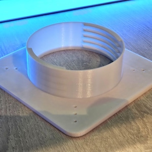 Adaptador de tubo de escape de aire acondicionado para techo Conector de conducto de 5 o 6 pulgadas Interfaz de manguera portátil Ventilación Salida móvil Delonghi