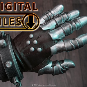 Cloud Strife Fingers Armor 3D-AFDRUKBESTANDEN
