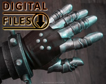 Cloud Strife Fingers Armour 3D PRINTING FILES