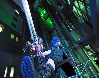 Noctis Lucis Caelum Engine Blade Final Fantasy XV 3D Printed Plastic Sword