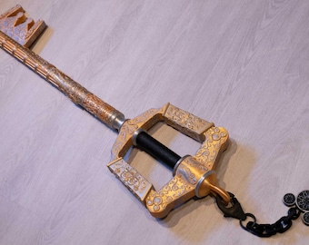 Kingdom Hearts Royal Keyblade (1:1 Scale Copper Base 3D Printed Sora King Mickey Cosplay Prop)