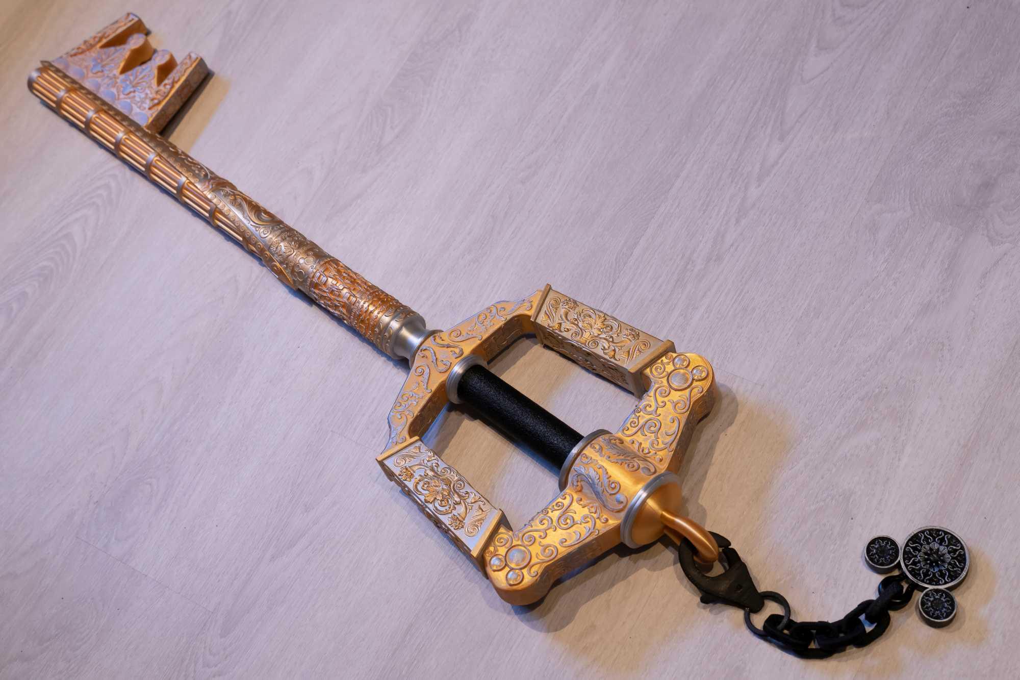 Kingdom Hearts Royal Keyblade (1:1 Scale Copper Base 3D Printed