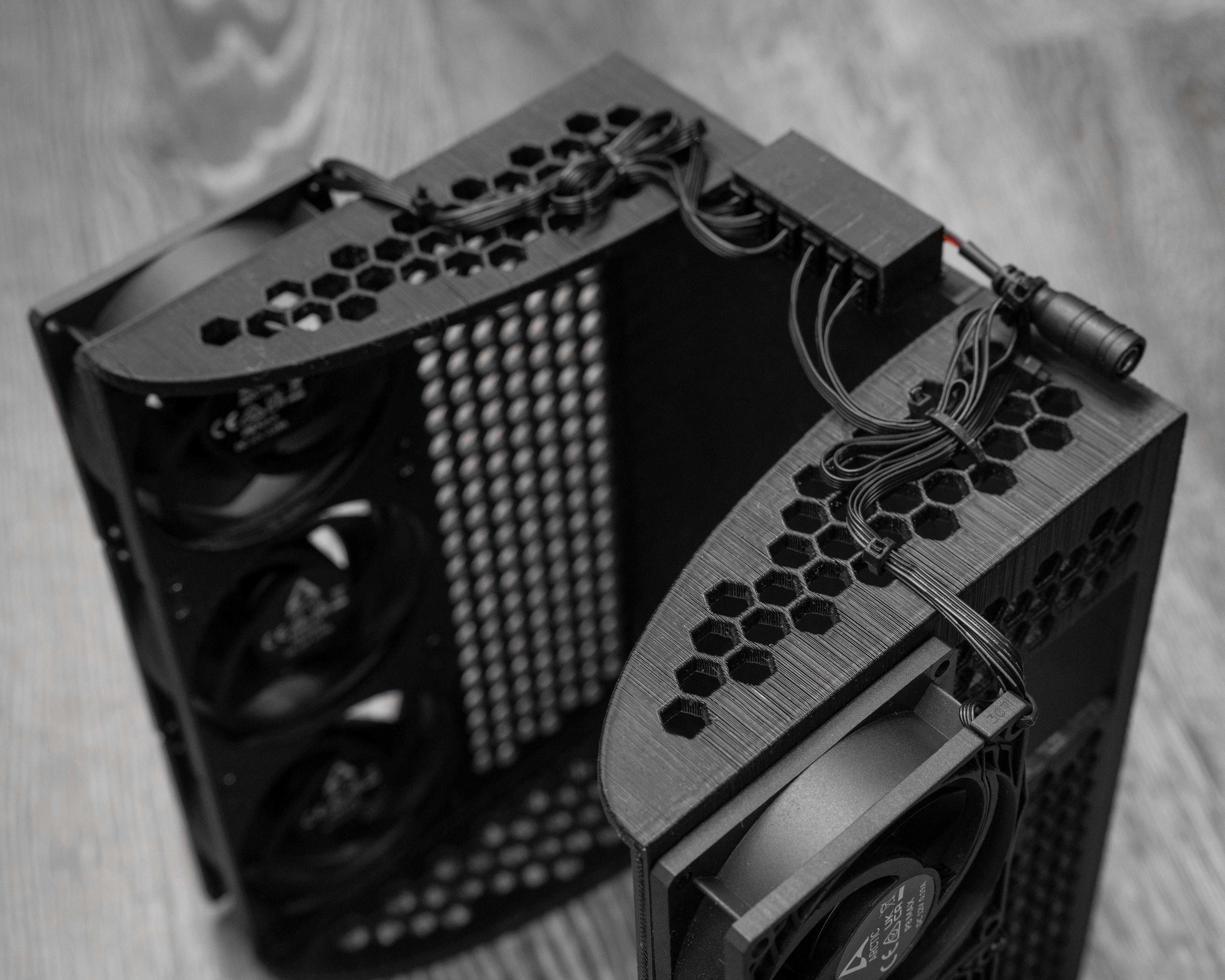 Newpac Mining Farm Frame for Fans With Modular Connectors 3D PRINTING ...