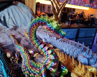 Japanese Forest Dragon Articulated Oriental Fidget Toy