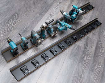 6 Pack Heavy Duty Makita LXT Wall Mounts Holders for Tools 18V 14.4V