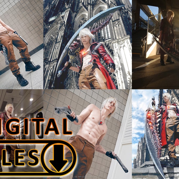 Devil May Cry 3 TMProjection as Dante at MCM London DIGITAL PHOTOSET