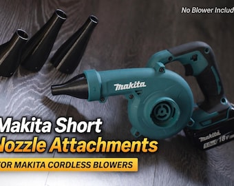 Accesorios de boquilla para soplador Makita: Boquillas PETG cortas, mayor presión