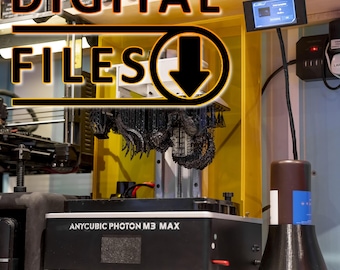 AnyCubic Photon M3 Max Screen Modification, 3D Printing Files (Digital Download)
