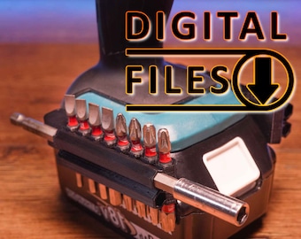 Makita LXT 18v Magnetic Drill Bit Holders Attachment 3D PRINTING FILES