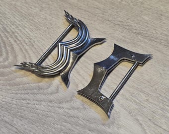 Fivela de cinto cromada com encaixe por fricção, acessório para cosplay de Devil May Cry Dantes