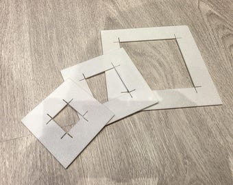 Wallpaper Patching Stencils DIY FIX Repair Tears and Holes Do It Yourself TOOLS