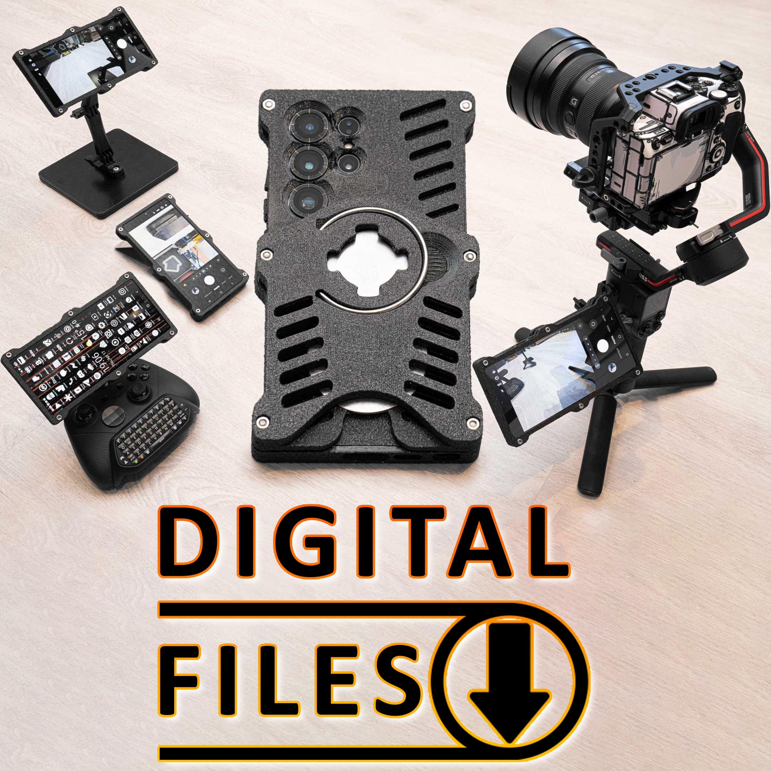 Samsung S25 Ultra Media Phone Case 3D Printing Files (tripod/controller  Mounts) - Etsy Australia