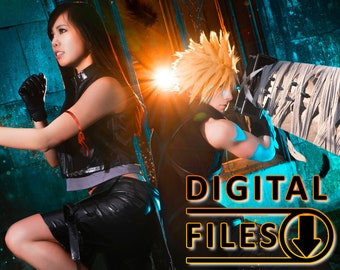 Final Fantasy VII Cosplay at Saint Dunstan TMProjection Photoset