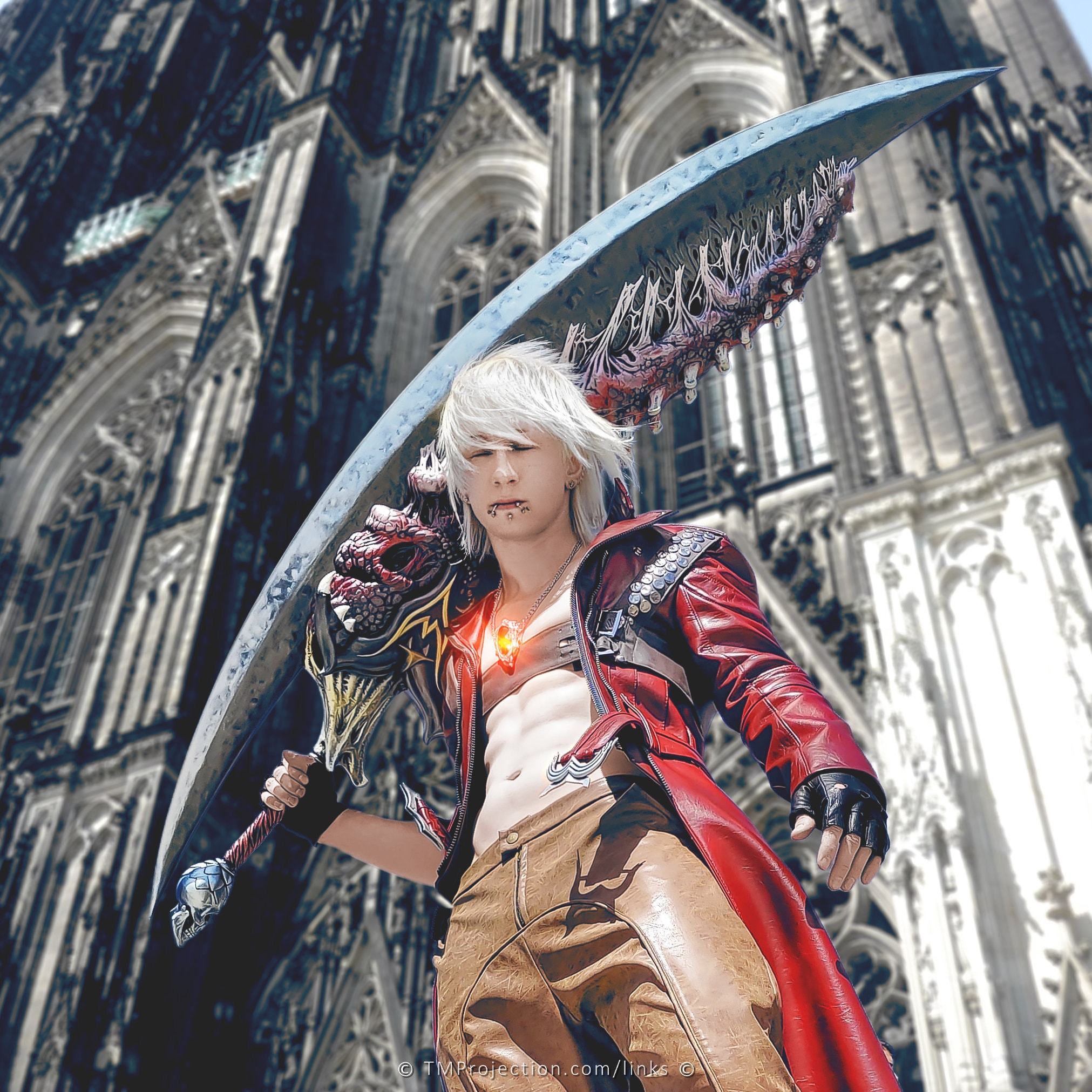Devil May Cry 3 Tmprojection as Dante at MCM London DIGITAL PHOTOSET - Etsy