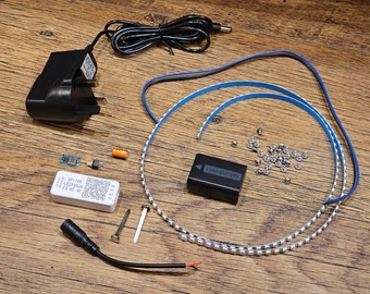 Cyberpunk 2077 PIXEL RGB LED Arasaka Thermal Katana and Sheath V2 Kit