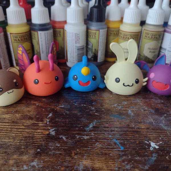 Slime rancher 2 - slime set - 3d print