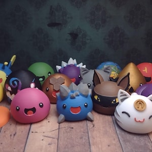 Slime rancher - 17 slime set - 3d print