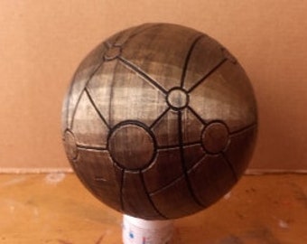 Boule de carte de la planète au trésor - Impression 3D