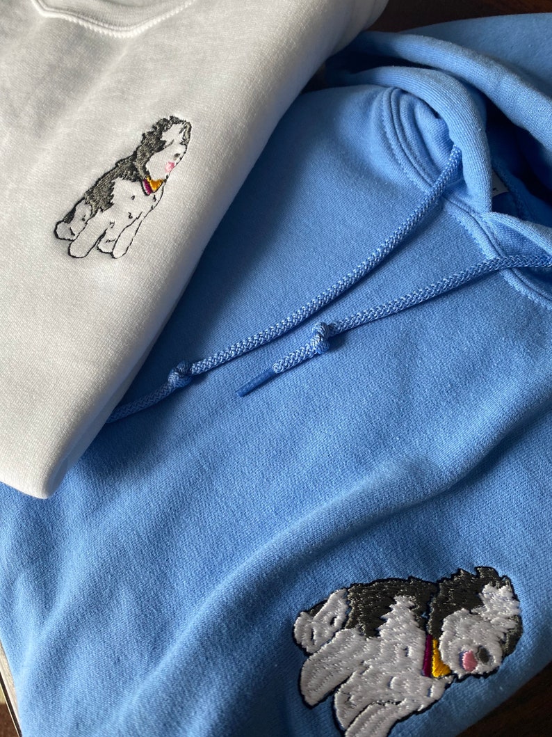 Custom Embroidered Personalized Hoodie Etsy