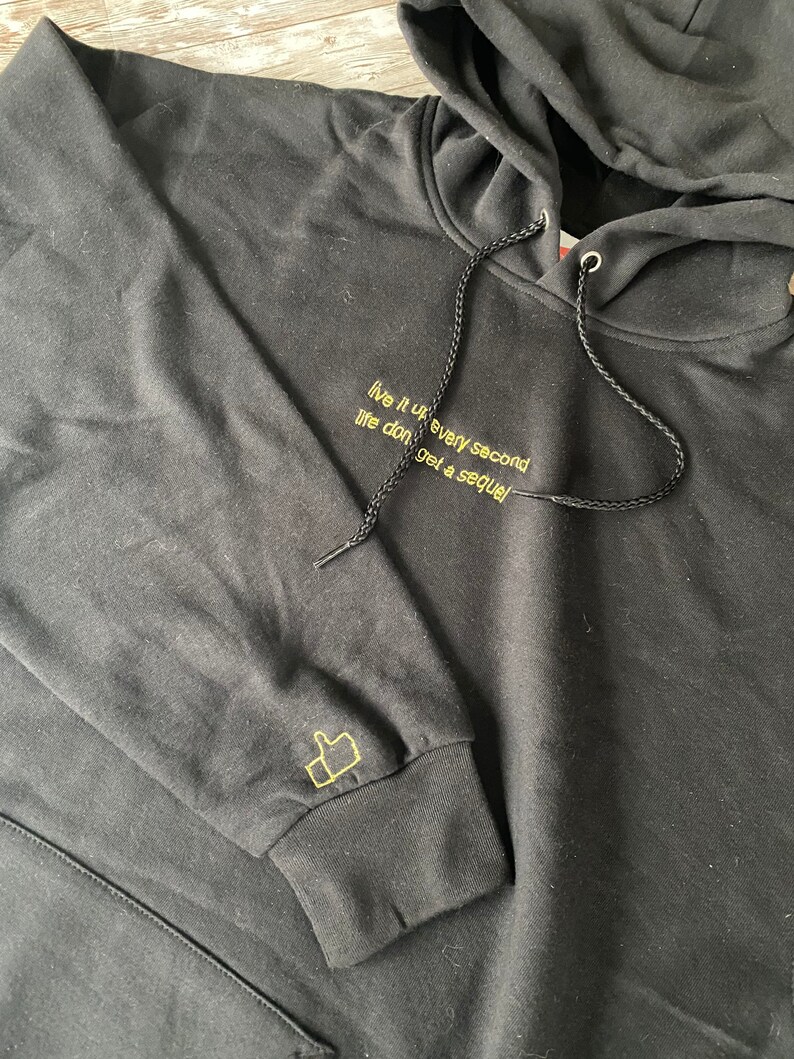 Custom Embroidered Personalized Hoodie 